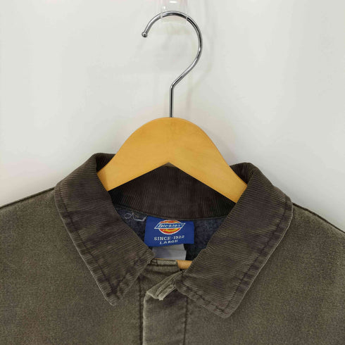 ディッキーズ Dickies 90S ダック地 カバーオールジャケット 裏地ブランケット メンズ import:L