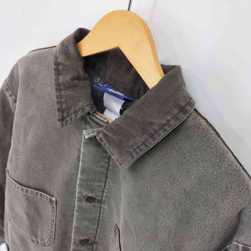 ディッキーズ Dickies 90S ダック地 カバーオールジャケット 裏地ブランケット メンズ import:L