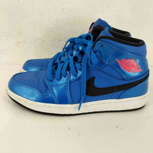 ジョーダンブランド JORDAN BRAND AIR JORDAN 1 MID - SPORT BLUE/INFRARED 23/BLACK メンズ JPN:25