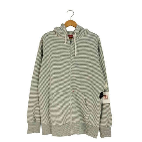 シュプリーム Supreme Striped Zip Up Hoodie ボーダー ジップアップパーカー メンズ import:XL