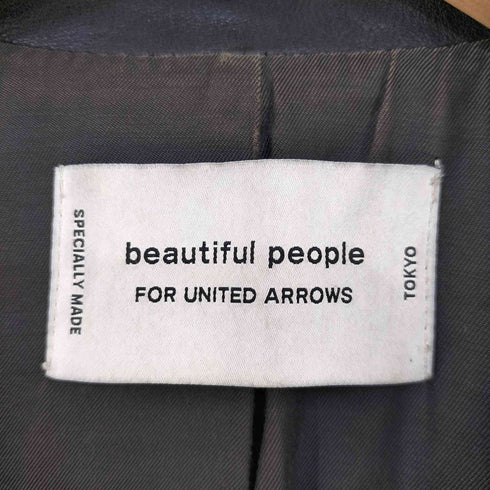 ビューティフルピープル beautiful people 別注 ダブルライダースジャケットジャケット レディース 150