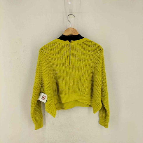 マカフィー MACPHEE バックジップローゲージニットセーター レディース JPN:1