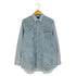 コムデギャルソンオムプリュス COMME des GARCONS HOMME PLUS 90s ローズ 薔薇 プリント 切替 レギュラーカラーシャツ メンズ JPN:M