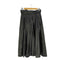 ザラ ZARA ベルテッド フェイクレザースカート レディース import:M
