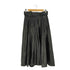 ザラ ZARA ベルテッド フェイクレザースカート レディース import:M