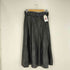 ザラ ZARA ベルテッド フェイクレザースカート レディース import:M
