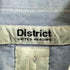 ディストリクトユナイテッドアローズ District UNITED ARROWS ストライプ切替 丸襟 ラウンドカラーシャツ メンズ JPN:2