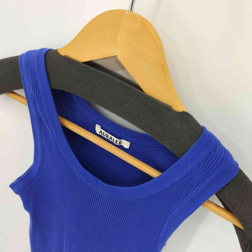 オーラリー AURALEE 24SS GIZA HIGH GAUGE RIB KNIT TANK レディース JPN:1