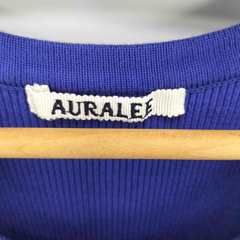 オーラリー AURALEE 24SS GIZA HIGH GAUGE RIB KNIT TANK レディース JPN:1
