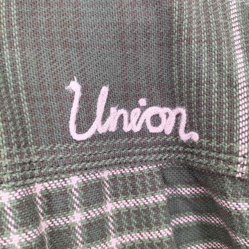 ユニオンロサンゼルス Union Los Angeles GARRETT SHIRT Check flannel shirt メンズ JPN:XL