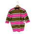 マークジェイコブス MARC JACOBS カシミヤ混 マルチボーダーニット レディース import:XS