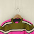 マークジェイコブス MARC JACOBS カシミヤ混 マルチボーダーニット レディース import:XS