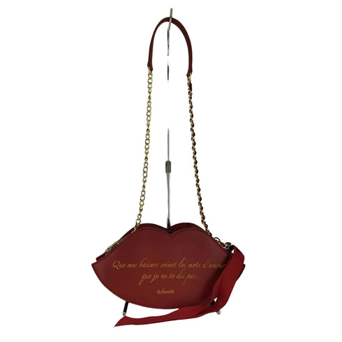 アンドシュエット &chouette リップ型 ショルダーバッグ レディース
