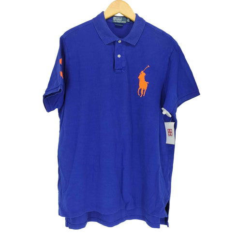 ポロバイラルフローレン Polo by RALPH LAUREN ビッグポニー刺繍 ポロシャツ メンズ import:XL