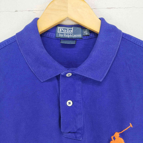 ポロバイラルフローレン Polo by RALPH LAUREN ビッグポニー刺繍 ポロシャツ メンズ import:XL