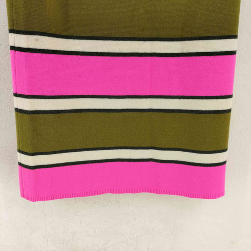 マークジェイコブス MARC JACOBS カシミヤ混 マルチボーダー ニットスカート レディース XS