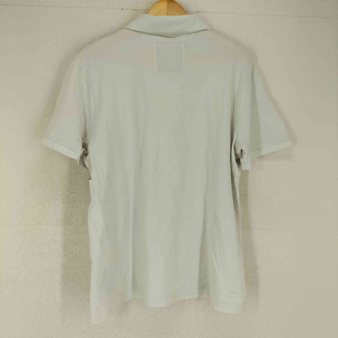 ヒューゴボス HUGO BOSS SLIM FIT コラボワッペンロゴ ポロシャツ メンズ XXXL