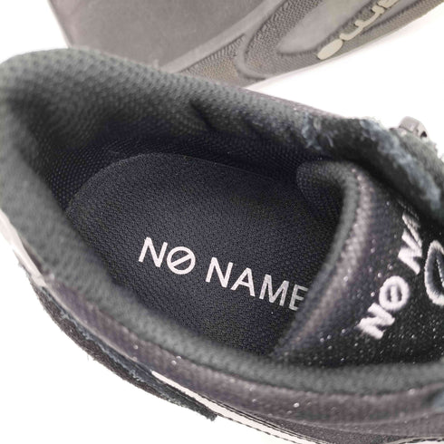 ノーネーム NO NAME ウェッジソール サイドジップ ラメ スニーカー レディース JPN:38
