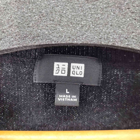 ユニクロ UNIQLO カシミア100% Vネックニット メンズ JPN:L