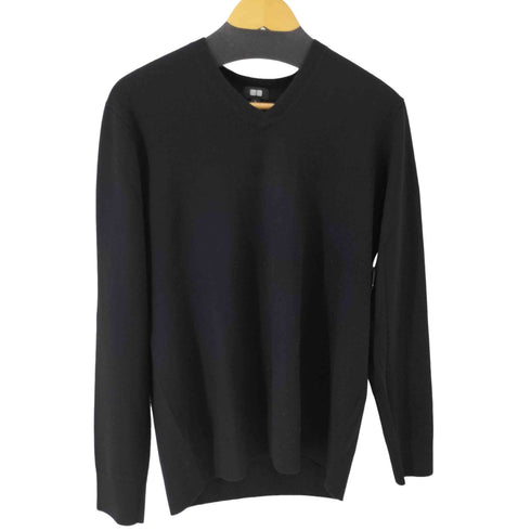 ユニクロ UNIQLO カシミア100% Vネックニット メンズ JPN:L