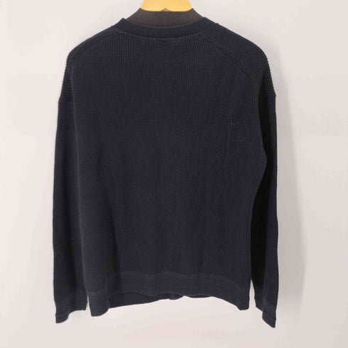 カルバンクラインジーンズ Calvin Klein Jeans LINEN BLEND フロントロゴ刺繍 コットンリネンカーディガン メンズ import:M