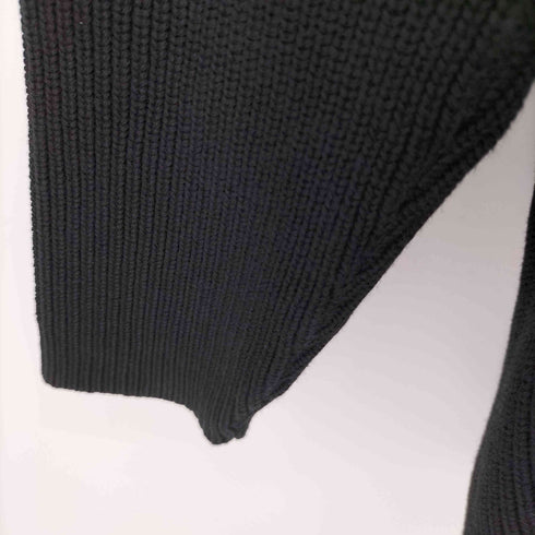 ザラマン ZARA MAN エルボーパッチ付き ショールカラーニット メンズ import:L