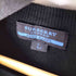 バーバリーブルーレーベル BURBERRY BLUE LABEL ワンポイントロゴ刺繍 チェックデザインVネックニット メンズ import:L