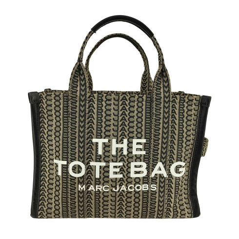 マークジェイコブス MARC JACOBS THE MONOGRAM JACQUARD TOTE BAG MEDIUM レディース