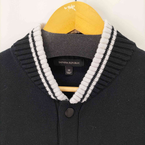 バナナリパブリック BANANA REPUBLIC スナップボタンニットスタジャン メンズ import:M