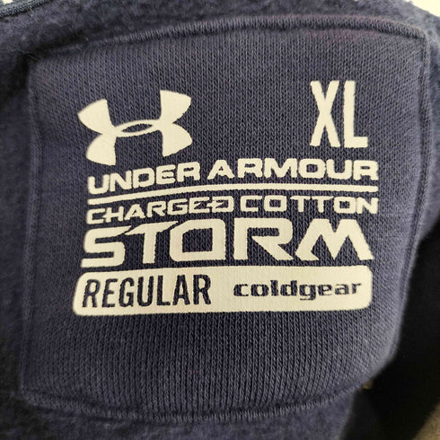アンダーアーマー UNDER ARMOUR STORM CHARGED COTTON ジップアップパーカー メンズ XL