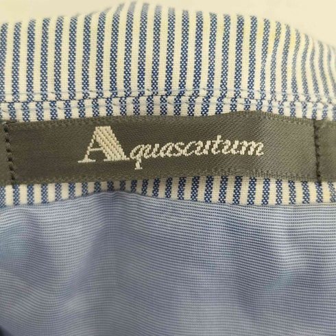 アクアスキュータム AQUASCUTUM 2B ストライプテーラードジャケット メンズ 2L
