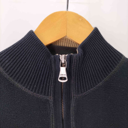 カルバンクラインジーンズ Calvin Klein Jeans フロントロゴ ジップアップニット メンズ import:M