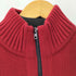 トミーヒルフィガー TOMMY HILFIGER フロントワッペンジップアップニット メンズ import:M