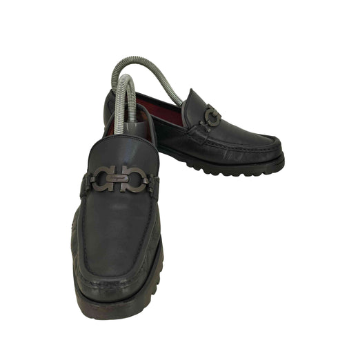 サルヴァトーレフェラガモ Salvatore Ferragamo トラックソール アルベルト ローファー レディース 6
