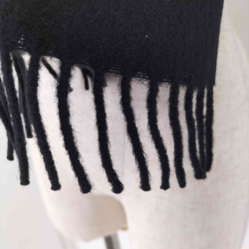 ジョルジオアルマーニ Giorgio Armani ロゴ刺繍 ウールマフラー メンズ
