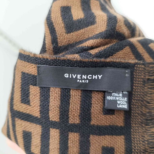ジバンシィ GIVENCHY モノグラム大判マフラー メンズ