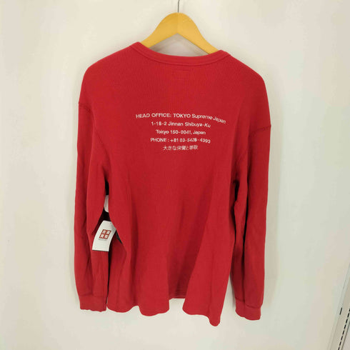 シュプリーム Supreme 19AW HQ WAFFLE THERMAL メンズ JPN:M