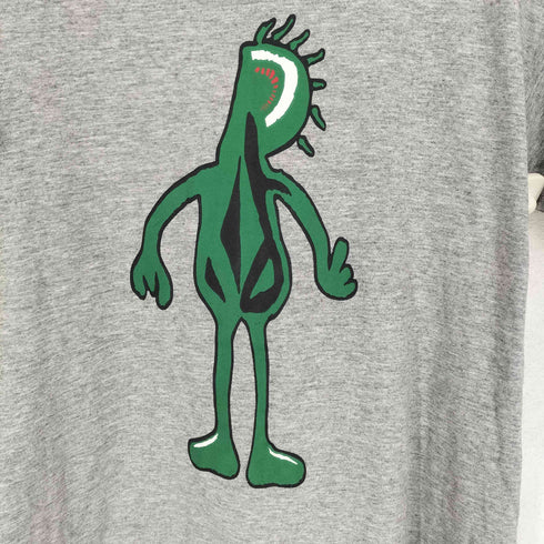 ヴォルコム VOLCOM フロッキープリントクルーネックTシャツ メンズ