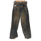 ネヴァーフォーゲット NVRFRGT 3D TWISTED WIDE LEG JEANS メンズ JPN:1