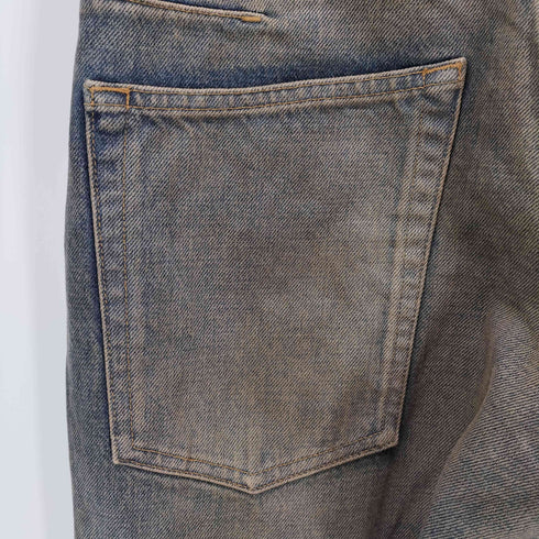 ネヴァーフォーゲット NVRFRGT 3D TWISTED WIDE LEG JEANS メンズ JPN:1