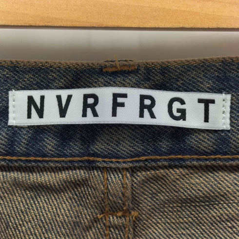 ネヴァーフォーゲット NVRFRGT 3D TWISTED WIDE LEG JEANS メンズ JPN:1