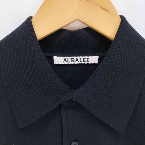オーラリー AURALEE SMOOTH SOFT SWEAT POLO メンズ JPN:4