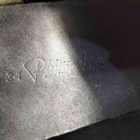 スリーワンフィリップリム 3.1 phillip lim スウェード切替 ダブルモンク レザーシューズ メンズ 42