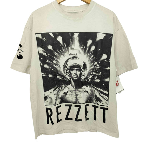 ビームスティー BEAMS T REZZETT BOSHY T-SHIRT WHITE メンズ import:M
