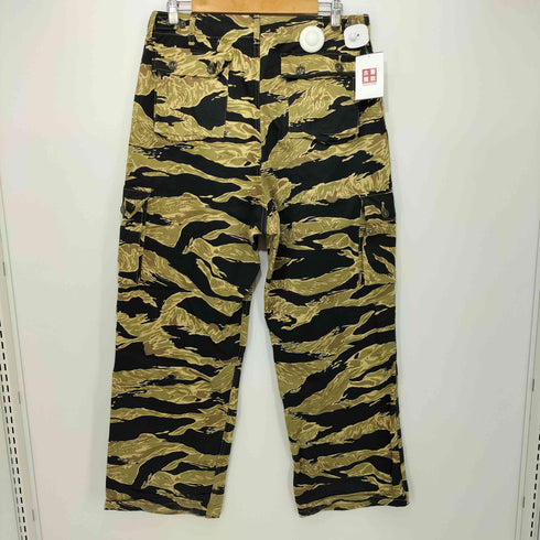 バズリクソンズ BUZZ RICKSONS 2024SS 別注 GOLD TIGER STRIPE TROUSERS メンズ
