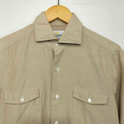 ジャンネット giannetto slim fit ロングスリーブシャツ メンズ 14 1/2