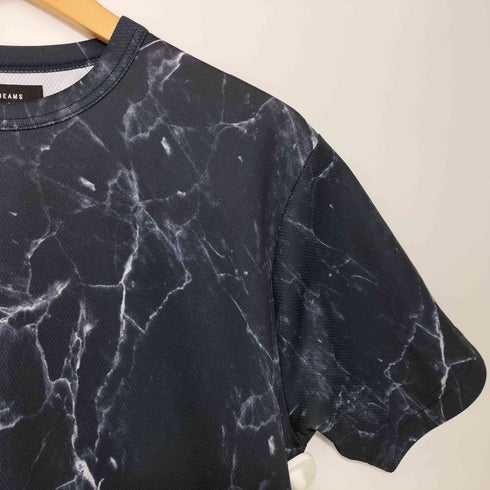 ビームス BEAMS 24SS 吸水速乾 メッシュ プリント ルーズTシャツ メンズ JPN:S