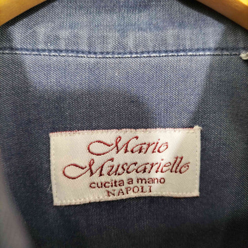 Mario Muscariello コットンロングスリーブシャツ メンズ import:S