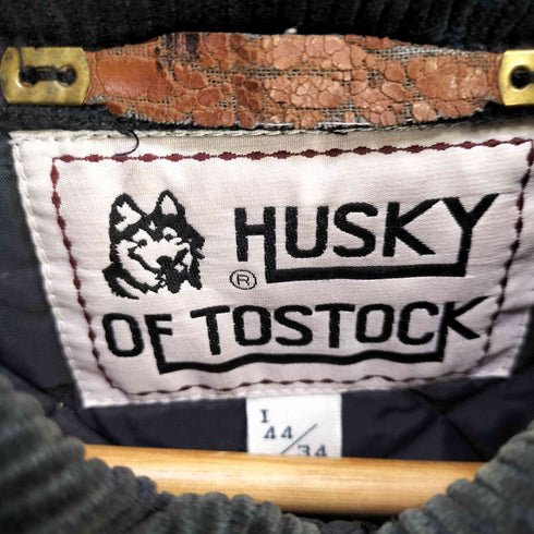 HUSKY OF TOSTOCK イタリア製 襟コーデュロイ キルティングジャケット メンズ EUR:44