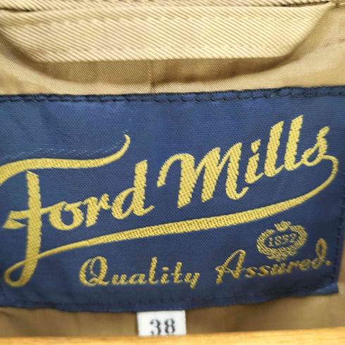 フォードミルズ FORDMILLS エポレット トレンチコート メンズ 38